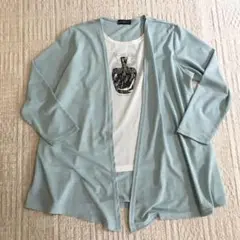 長袖トップス　薄手
