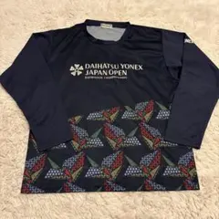 YONEX JAPAN OPEN バドミントン　長袖　シャツ Lサイズ