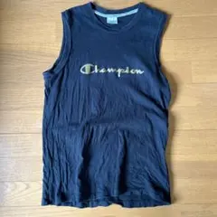 Champion ブラック タンクトップ Sのサムネイル