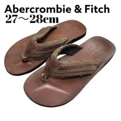 アバクロ　Abercrombie & Fitch サンダル 27〜28 レザーのサムネイル