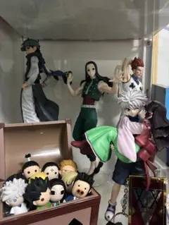 ハンターハンター 一番くじ キルア ヒソカ イルミ ジン ライセンス おもちゃ箱