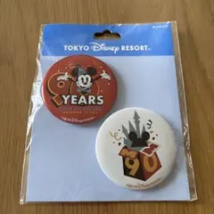 TOKYO Disney RESORT 90周年記念缶バッジ