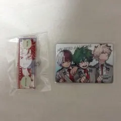 僕のヒーローアカデミア 原画展 名言アクリルバッジ マグネットステッカー 轟焦凍