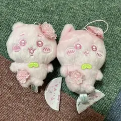 ちいかわ　ぬいぱれっと　さくらいろ　ちいかわ、ハチワレ