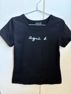 agnès b. ブラック トップス