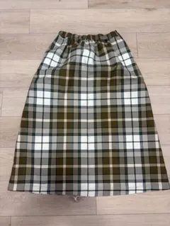 PAR ICI チェック柄 ロングスカート Fサイズのサムネイル