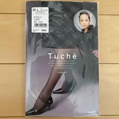 Tuché ブラック ストッキング TE326P M-L