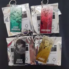 ヒロアカ 東急 トレーディング グリッター アクリルキーホルダー ポストカード