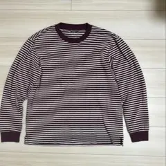 UNIQLO ストライプ 長袖Tシャツ