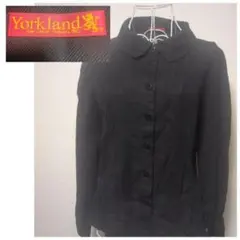 Yorkland ヨークランド　丸襟　ブラウス