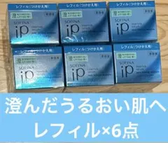 SOFINA iP インターリンクセラム澄んだうるおい肌へレフィル55g××6点