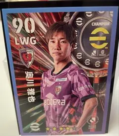京都サンガ 田中マルクス闘莉王 直筆サインカード 日本代表 - メルカリ