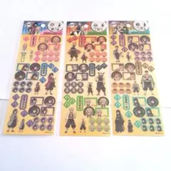 鬼滅の刃　スケジュールシール　柱　手帳用シール　ミニシール