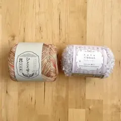 ファンシー毛糸 春夏 2点セット