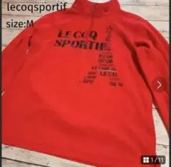ルコックゴルフ　ハーフジップ　M　長袖　シャツ　 レディース 　lecoq