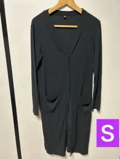 UNIQLO リブロングカーディガン S レディース