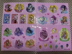 プリキュア ぷっくりシール　4枚セット