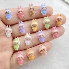 ★ネイルパーツ★ Labubu ラブブ ボディ デコパーツ 20pcs