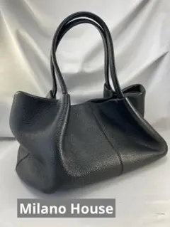 Milano House★未使用★本革製ショルダートートバッグ★ミラノハウス