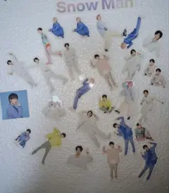 SnowMan フレークシール 等セット