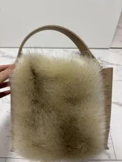 ファーバッグ ハンドバッグ