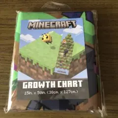 Minecraft 成長チャート 15in x 50in 身長計 タペストリー