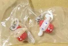 サンリオキャラクターズ　いちごめじるしアクセサリー ポムポムプリン シナモロール