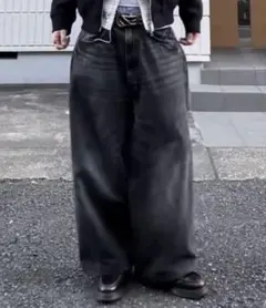 H&M h&m スーパーバギーデニム super baggy