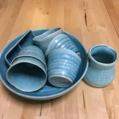 麺入れ、つゆ鉢5個など♡ソーメンセットのサムネイル