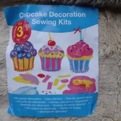 セール　カップケーキ フェルト キット 2つセット ハンドメイド 手芸