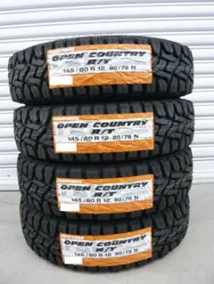 全国送料無料 2026年製 トーヨー オープンカントリーRT 145/80R12