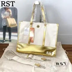 タグ付き新品★RST russet ラシット トートバッグ 2way ゴールド