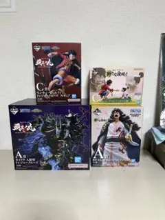 ワンピース フィギュアセット モンキー・D・ルフィ 他