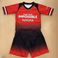 サッカー　練習着　TOYOTA