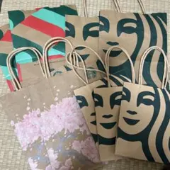 スターバックス ショップ袋 4種9枚セット