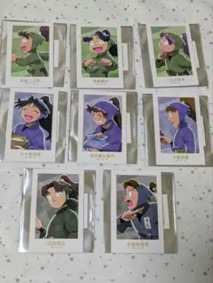 忍たま乱太郎　マルイ　みんなで歩むの段　イラストカード8枚