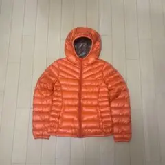 00s Old UNIQLO ダウンジャケットY2K テック 光沢 短丈