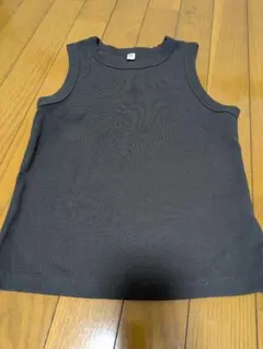 【GU】タンクトップ　ダークグレー