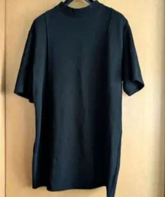 ZARA ザラ 半袖ワンピース【USA Lサイズ】黒 ひざ丈