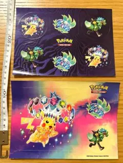 テラスタル ピカチュウ テラパゴス オーガポン ステッカー シール ポケモン