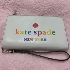 kate spade カラフルロゴ 長財布