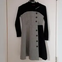 Lovetoxic 長袖ワンピース チェック柄　140