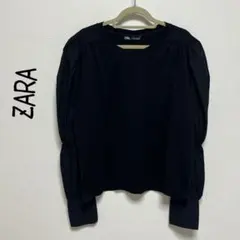 ZARA パフスリーブカットソー 袖スリット