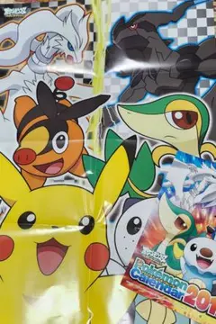2011年版 ポケットモンスター(ポケモン)ポスター、カレンダー、シールセット