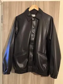 Ciaopanic（チャオパニック）オーバーサイズフェイクレザージャケット【L】