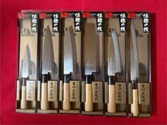 ☆しろまる・関包丁8本セット・柄部天然木特選 ☆しろまる様専用・関包丁8本セット・柄部天然木特選 - メルカリ
