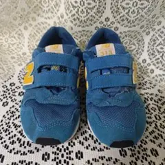 New Balance 313 スニーカー 青/黄色 19cm