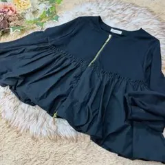 Se-Simteしまむら.collin　裾バルーンぺプラムジャケット　LLサイズ