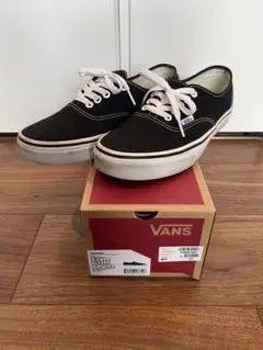 VANS バンズ　Authentic オーセンティック　Black