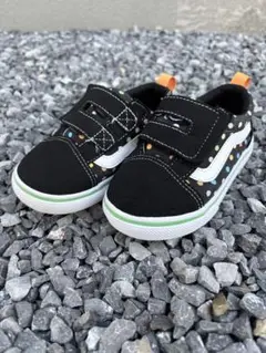 VANS オールドスクール BLK/MLT DOT 16.5cm